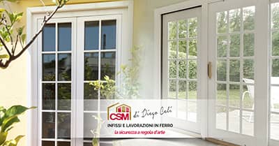 Scegli gli infissi blindati di CSM Infissi.