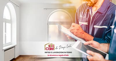 Manutenzione degli infissi.