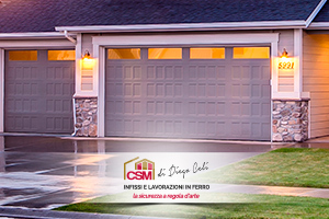 Le serrande per garage di CSM Infissi: porte basculanti, porte sezionali e serrande avvolgibili