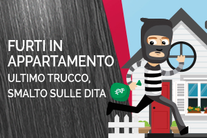 Scopri le tecniche utilizzate dai ladri per entrare e svaligiare case, appartamenti e ville.