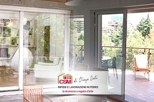 CSM Infissi propone porte finestre scorrevoli, il giusto acquisto al miglior prezzo.