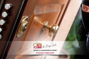 CSM Infissi propone porte blindate di qualità e design per la sicurezza della casa.