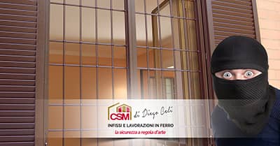 Le grate di sicurezza di CSM infissi