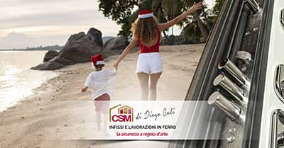 CSM infissi per la sicurezza della casa in vacanza