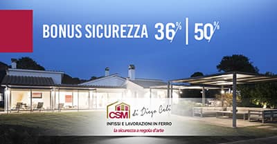 Approfitta del Bonus Sicurezza per gli infissi