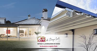 Pergotende per ville e residenze di prestigio