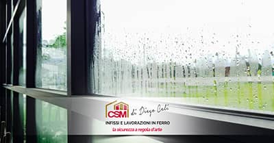 Classe di resistenza al vento, aria e acqua degli infssi